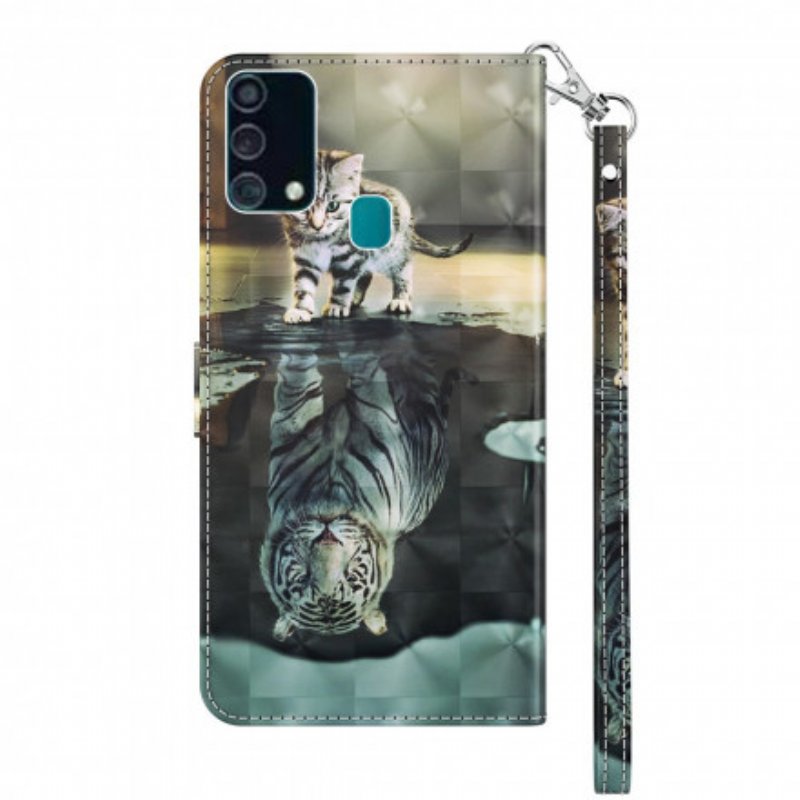 Fodral Samsung Galaxy A32 5G Ljusfläck Ernest The Tiger