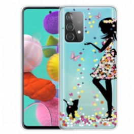 Skal Samsung Galaxy A32 5G Blomsterflicka