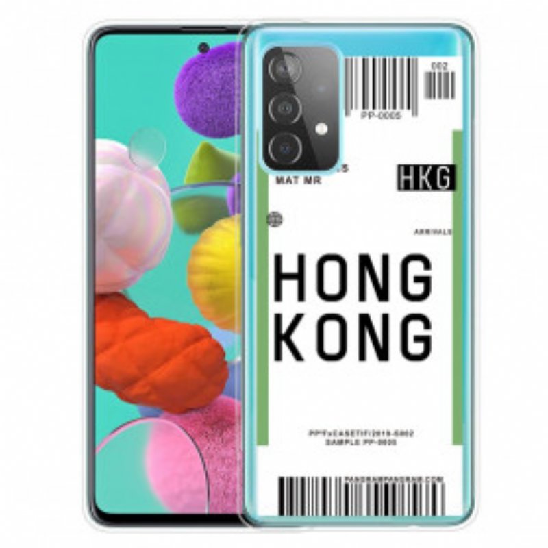 Skal Samsung Galaxy A32 5G Boardingkort Till Hong Kong