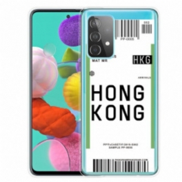 Skal Samsung Galaxy A32 5G Boardingkort Till Hong Kong