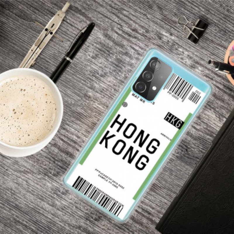 Skal Samsung Galaxy A32 5G Boardingkort Till Hong Kong