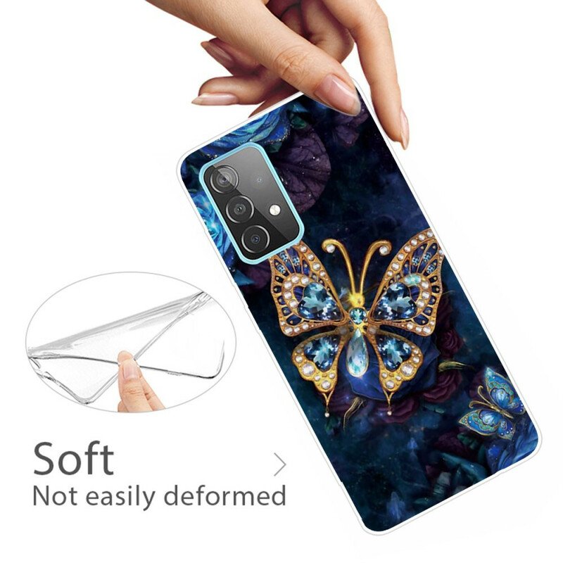 Skal Samsung Galaxy A32 5G Butterfly Lyx