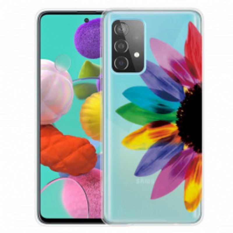 Skal Samsung Galaxy A32 5G Färgglad Blomma