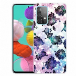 Skal Samsung Galaxy A32 5G Färgglada Vintage Blommor