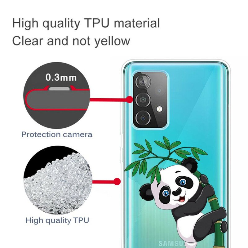 Skal Samsung Galaxy A32 5G Panda På Bambu