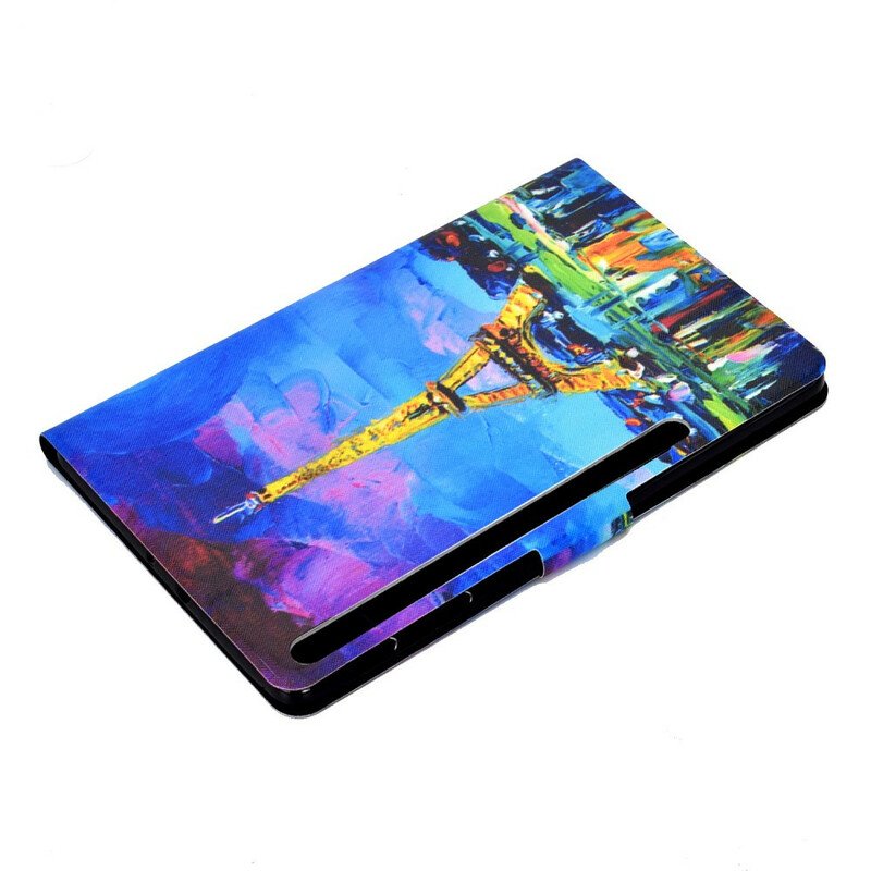 Fodral Samsung Galaxy Tab S8 / Tab S7 Eiffeltornet