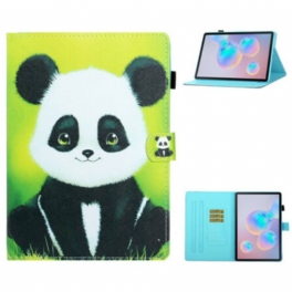 Fodral Samsung Galaxy Tab S8 / Tab S7 Söt Panda