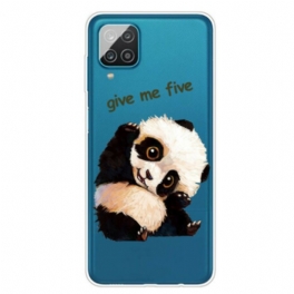 Skal Samsung Galaxy M12 / A12 Seamless Panda Give Me Five