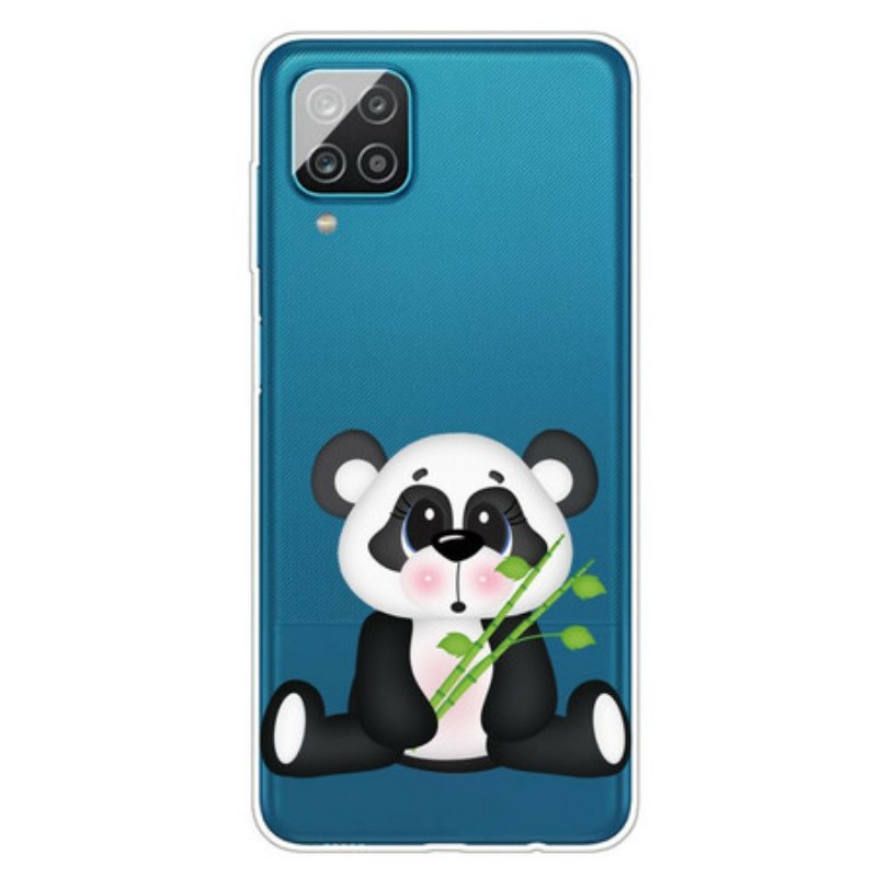 Skal Samsung Galaxy M12 / A12 Sömlös Sad Panda