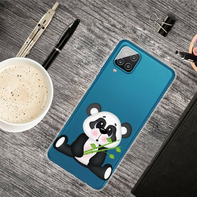 Skal Samsung Galaxy M12 / A12 Sömlös Sad Panda