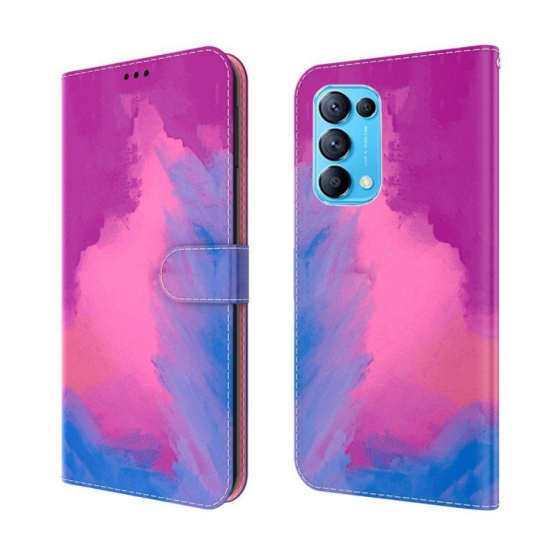 Fodral Oppo Find X3 Lite Vattenfärg