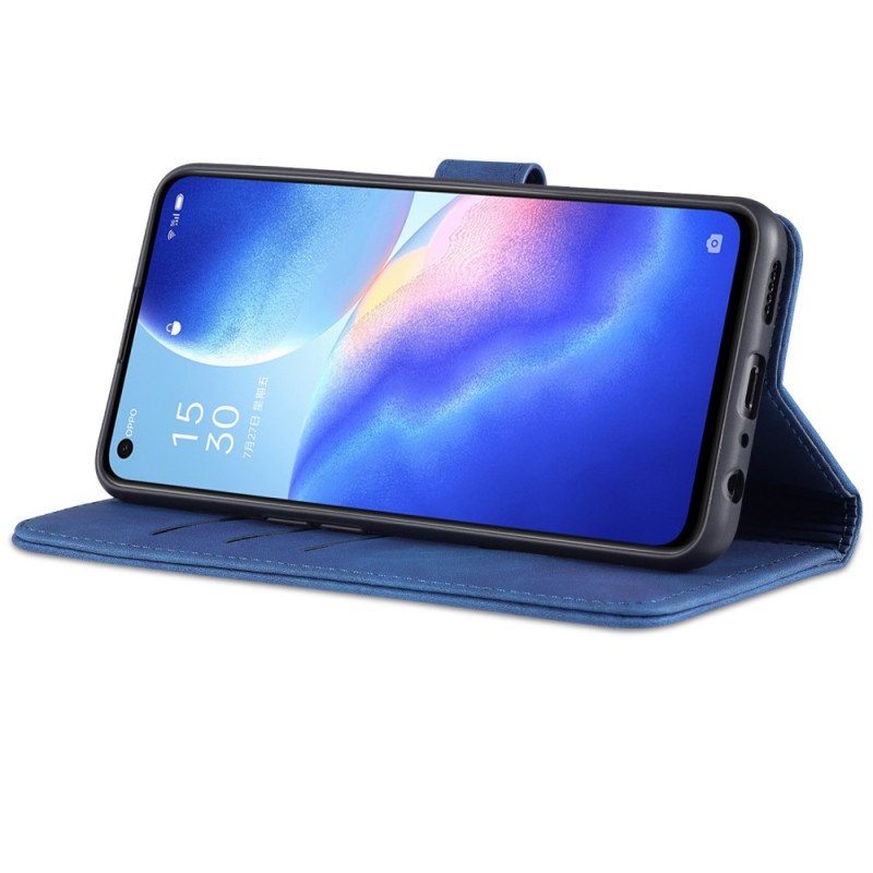 Folio-fodral Oppo Find X3 Lite Azns Sötma