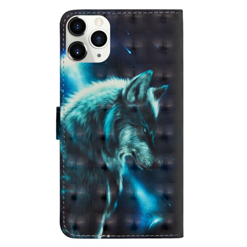 Fodral iPhone 12 / 12 Pro Light Spot Majestic Wolf