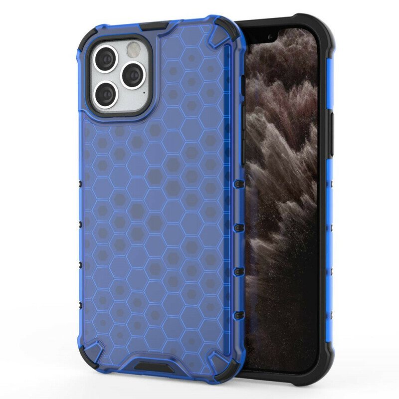 Mobilskal iPhone 12 / 12 Pro Honeycomb Stil