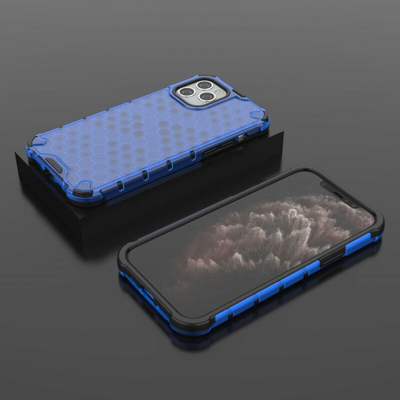 Mobilskal iPhone 12 / 12 Pro Honeycomb Stil