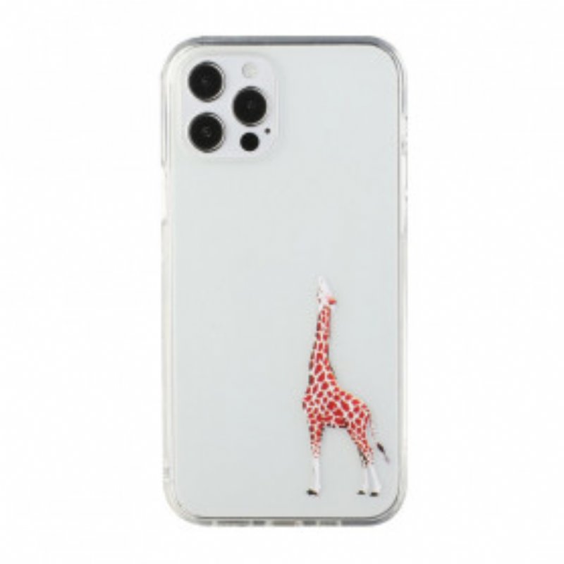 Skal iPhone 12 / 12 Pro Giraffe Games Logotyp