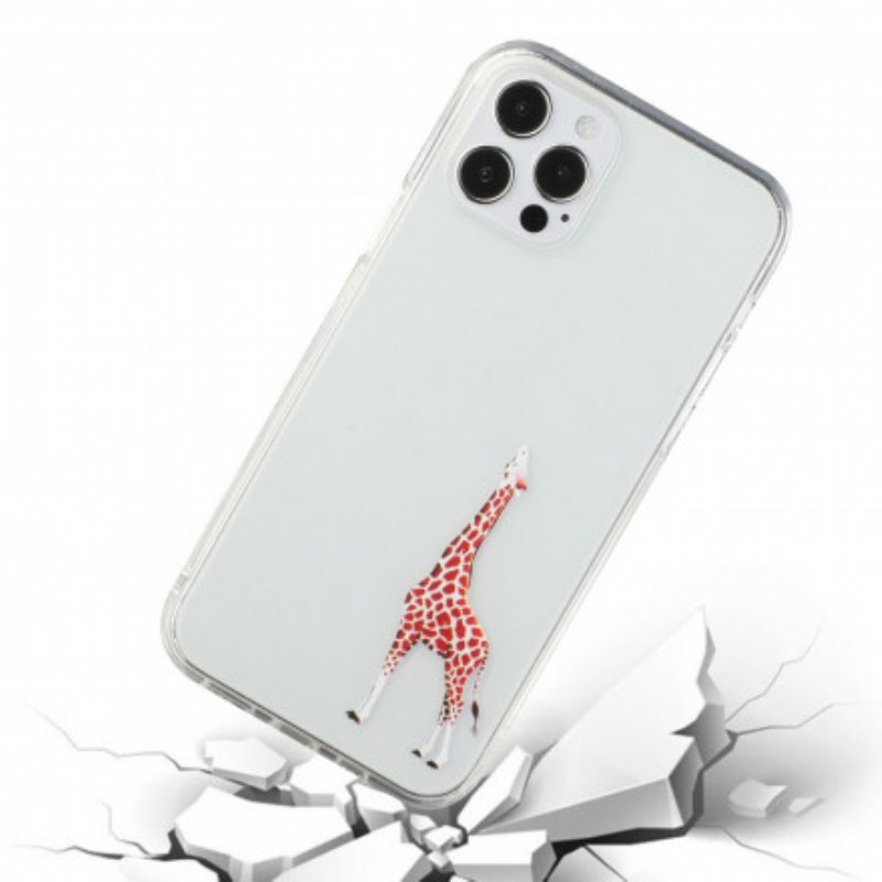 Skal iPhone 12 / 12 Pro Giraffe Games Logotyp