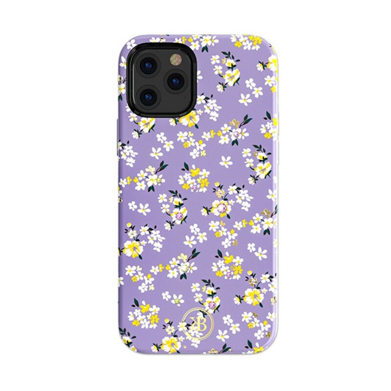 Skal iPhone 12 / 12 Pro Kingxbar Blommor