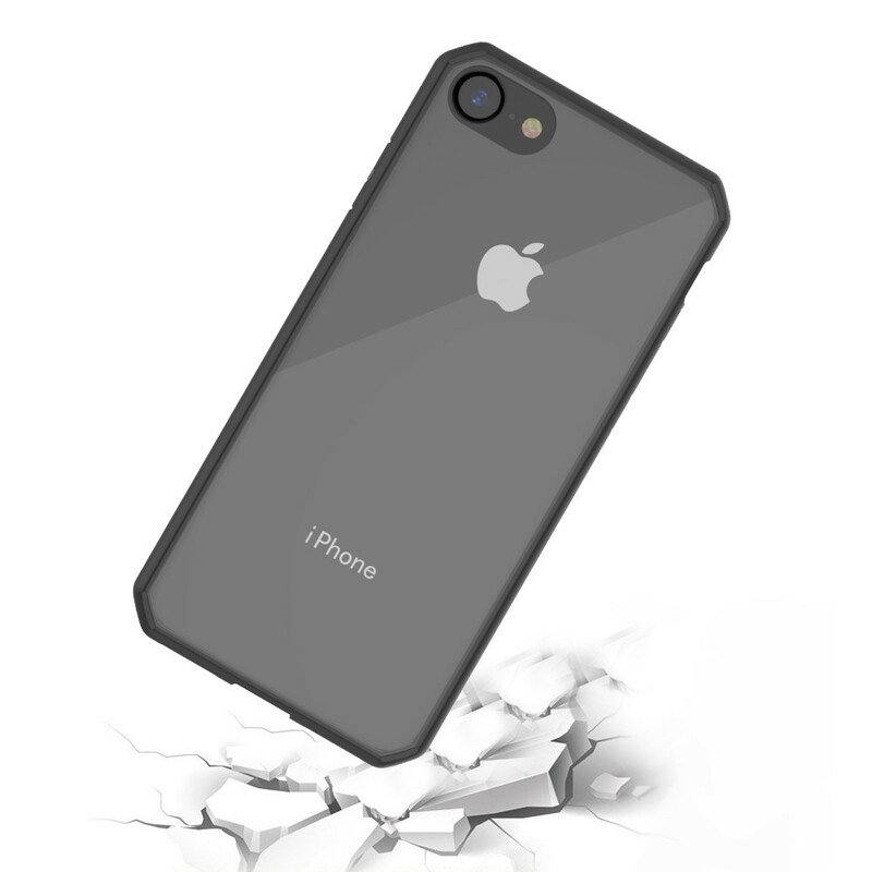 Skal iPhone SE 3 / SE 2 / 8 / 7 Transparenta Färgade Kanter