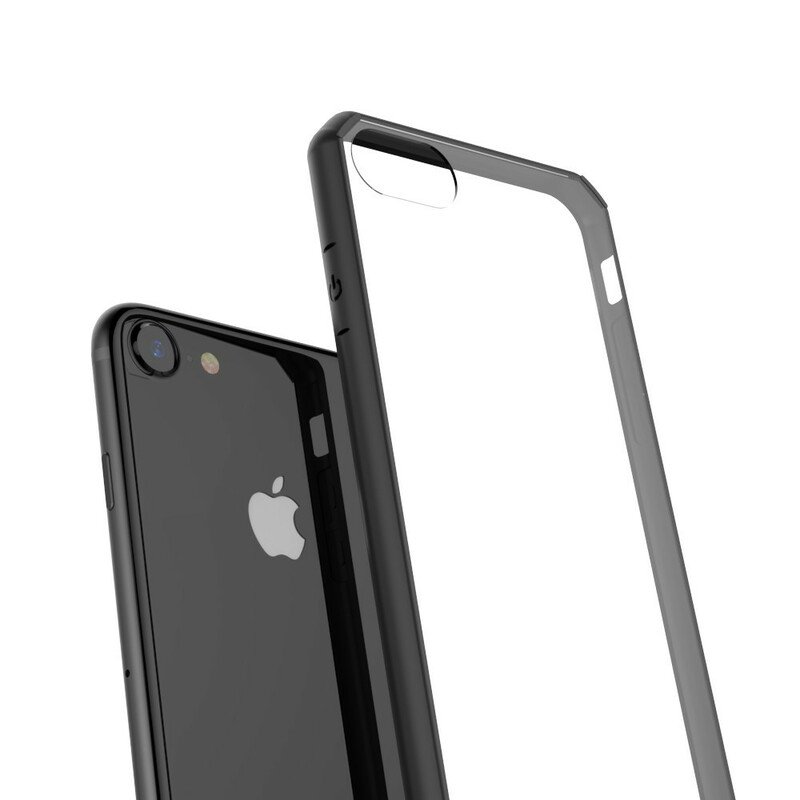 Skal iPhone SE 3 / SE 2 / 8 / 7 Transparenta Färgade Kanter