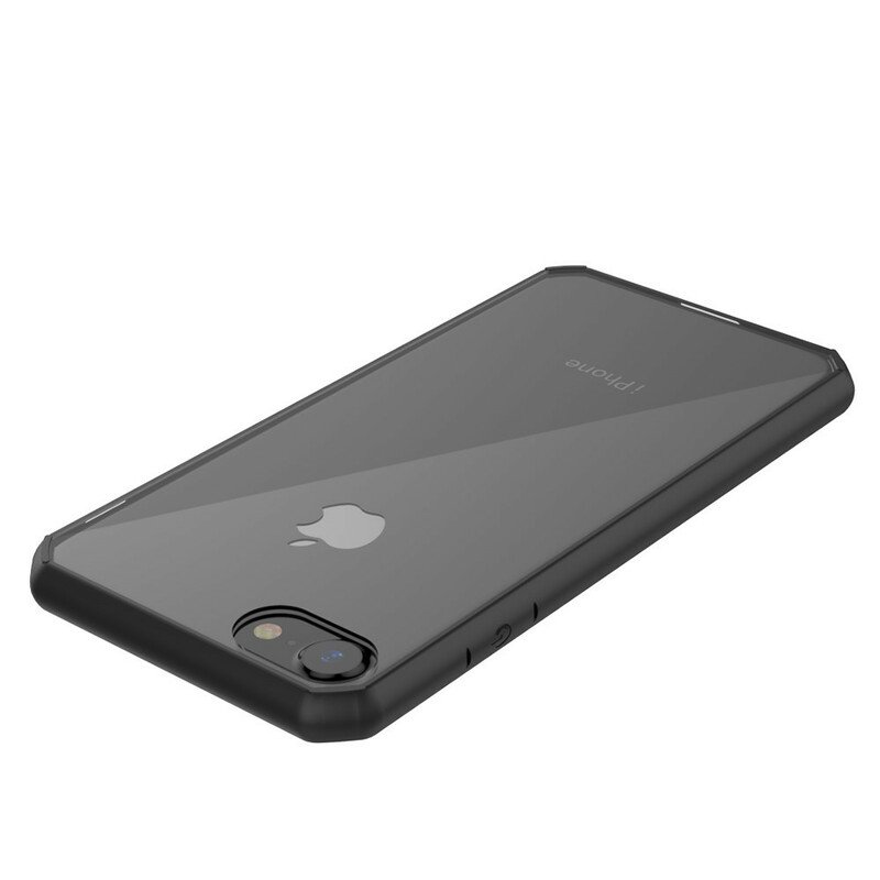 Skal iPhone SE 3 / SE 2 / 8 / 7 Transparenta Färgade Kanter