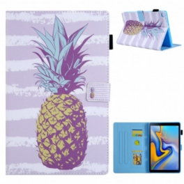 Fodral Samsung Galaxy Tab A7 (2020) Ananas Design