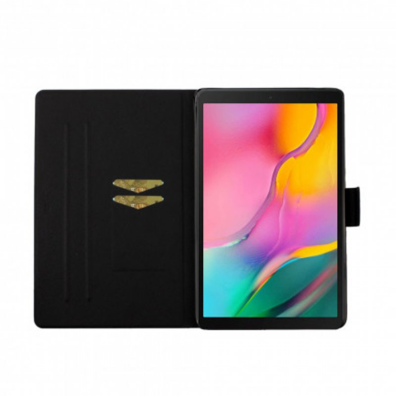 Fodral Samsung Galaxy Tab A7 (2020) Blommor Blommor Blommor