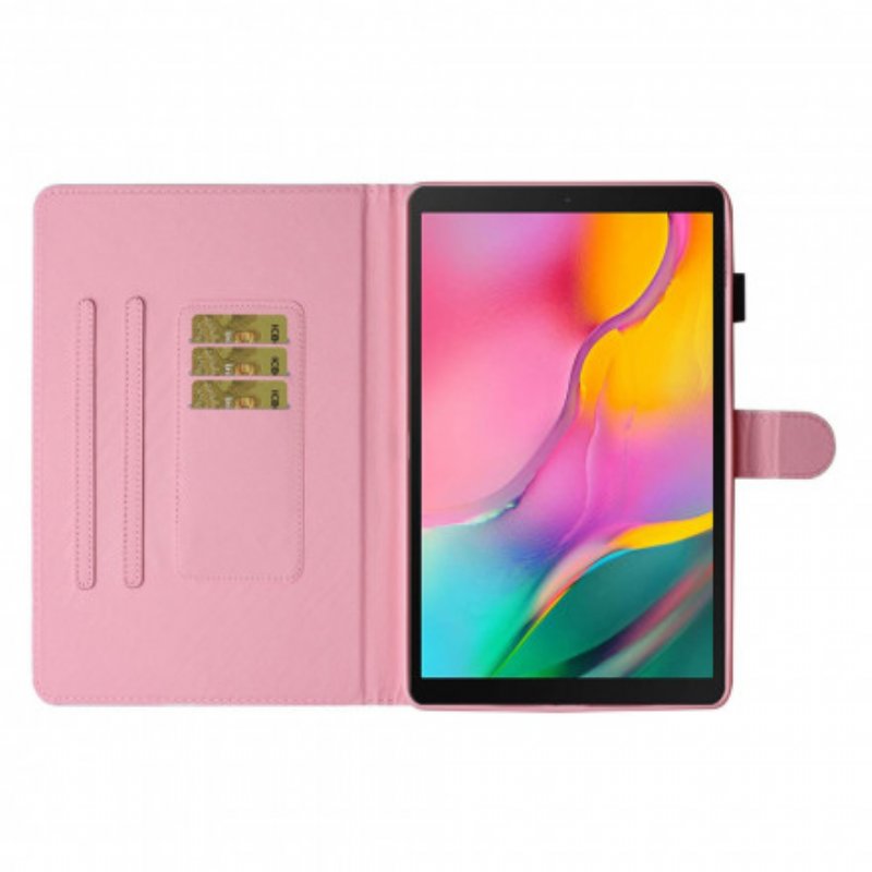 Fodral Samsung Galaxy Tab A7 (2020) Elefant Förälskad