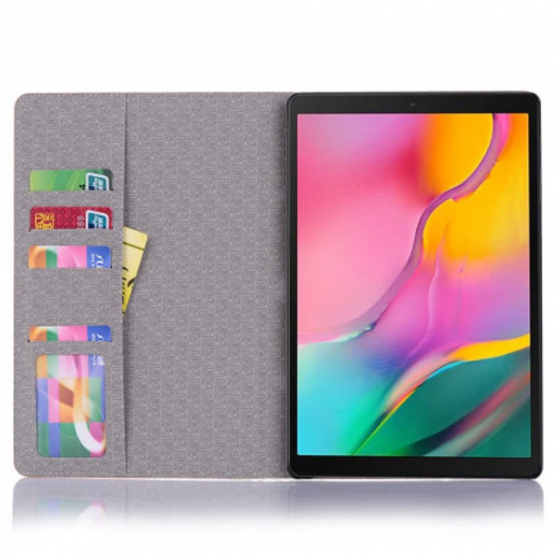 Fodral Samsung Galaxy Tab A7 (2020) Krokodilskinnseffekt