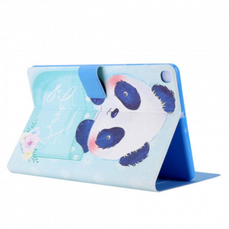 Fodral Samsung Galaxy Tab A7 (2020) Söt Panda