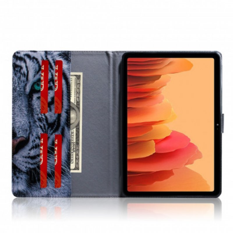 Fodral Samsung Galaxy Tab A7 (2020) Tigerhuvud