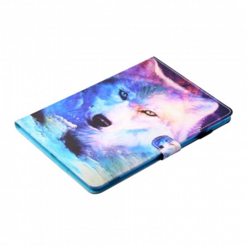 Fodral Samsung Galaxy Tab A7 (2020) Wolf Art