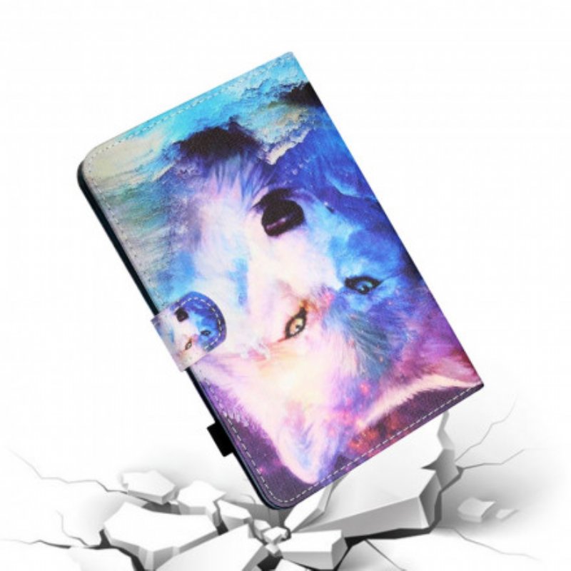 Fodral Samsung Galaxy Tab A7 (2020) Wolf Art