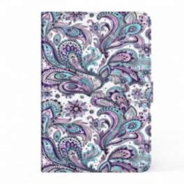 Läderfodral Samsung Galaxy Tab A7 (2020) Paisley