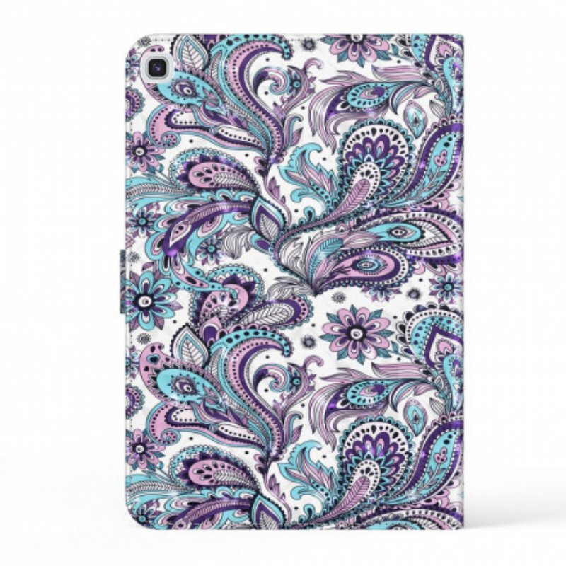 Läderfodral Samsung Galaxy Tab A7 (2020) Paisley