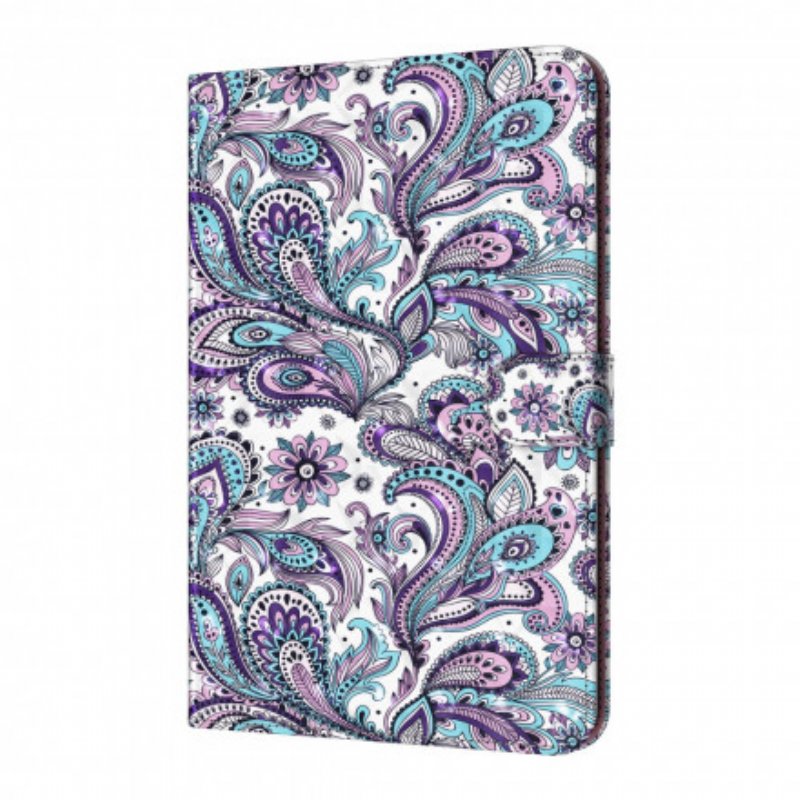 Läderfodral Samsung Galaxy Tab A7 (2020) Paisley