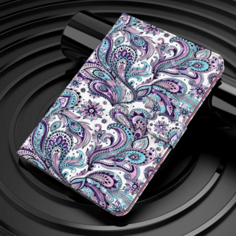 Läderfodral Samsung Galaxy Tab A7 (2020) Paisley