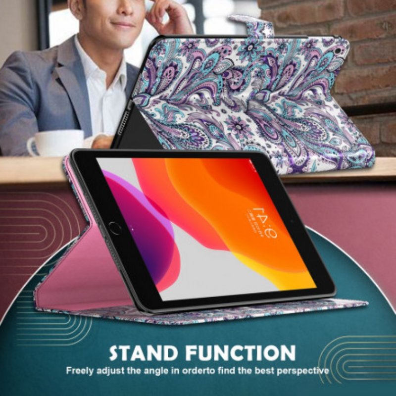 Läderfodral Samsung Galaxy Tab A7 (2020) Paisley