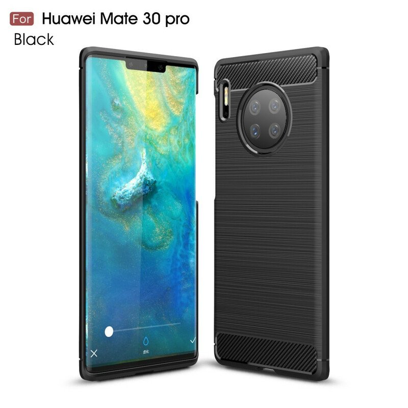 Skal Huawei Mate 30 Pro Borstad Kolfiber