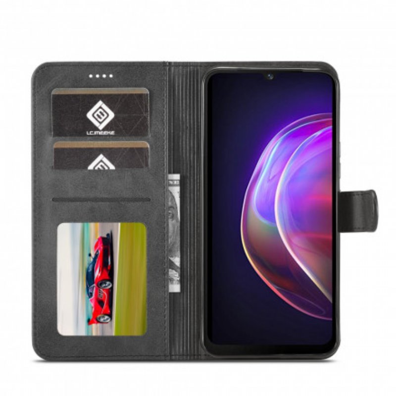 Fodral Vivo V21 5G Lc.imeeke Lädereffekt