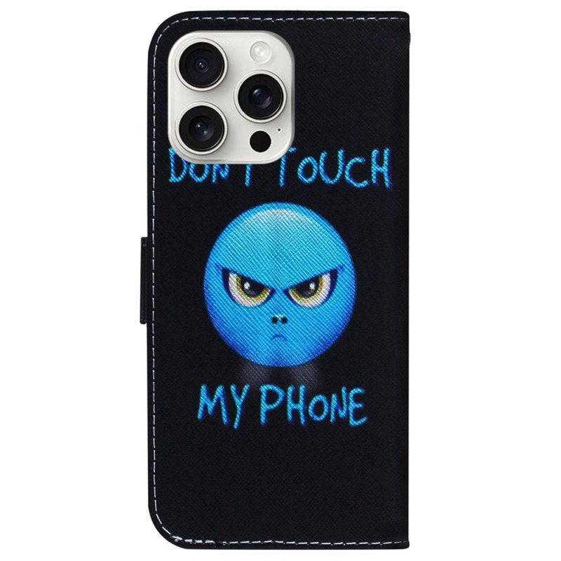 Fodral iPhone 16 Pro Max Telefon Emoji