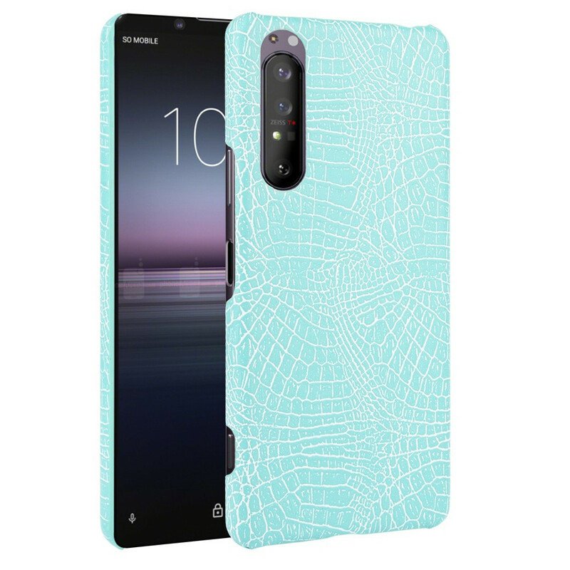 Mobilskal Sony Xperia 1 II Krokodilskinnseffekt