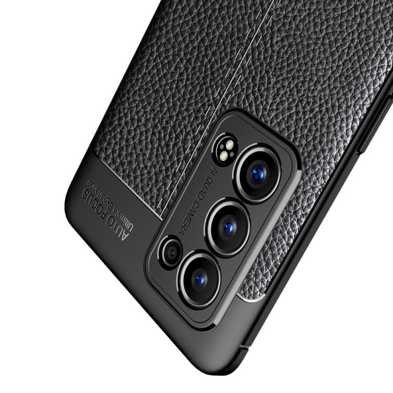 Skal Oppo Reno 6 Pro 5G Litchi Double Line Läder