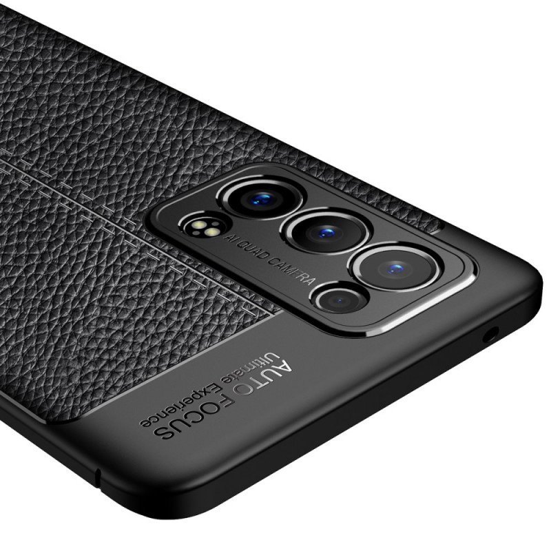 Skal Oppo Reno 6 Pro 5G Litchi Double Line Läder