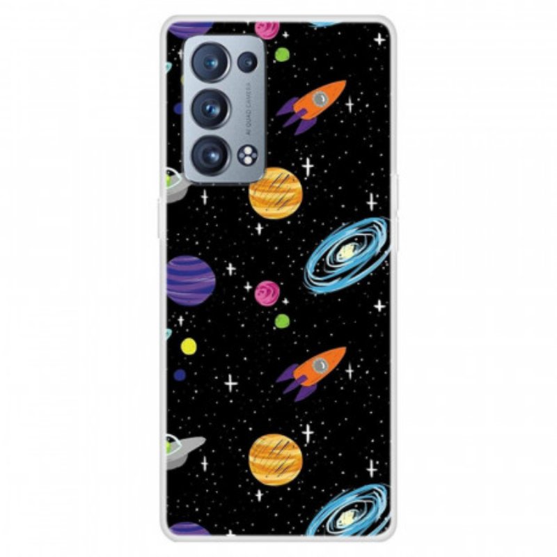 Skal Oppo Reno 6 Pro 5G Planet Galaxy