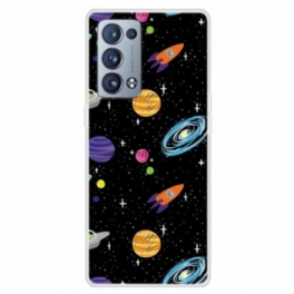 Skal Oppo Reno 6 Pro 5G Planet Galaxy