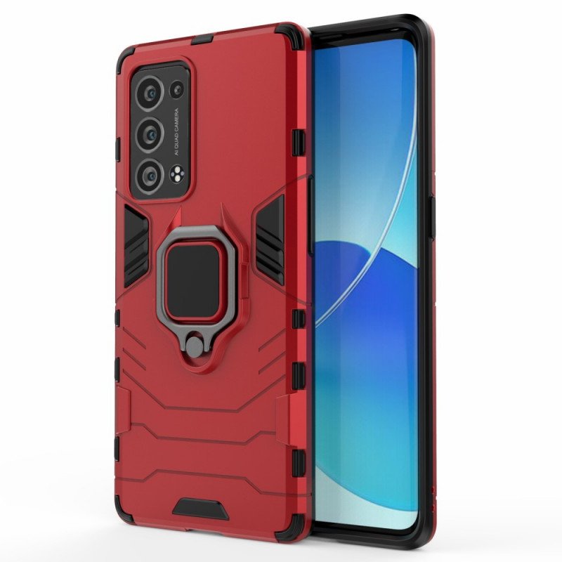 Skal Oppo Reno 6 Pro 5G Vridbar Ring-stöd