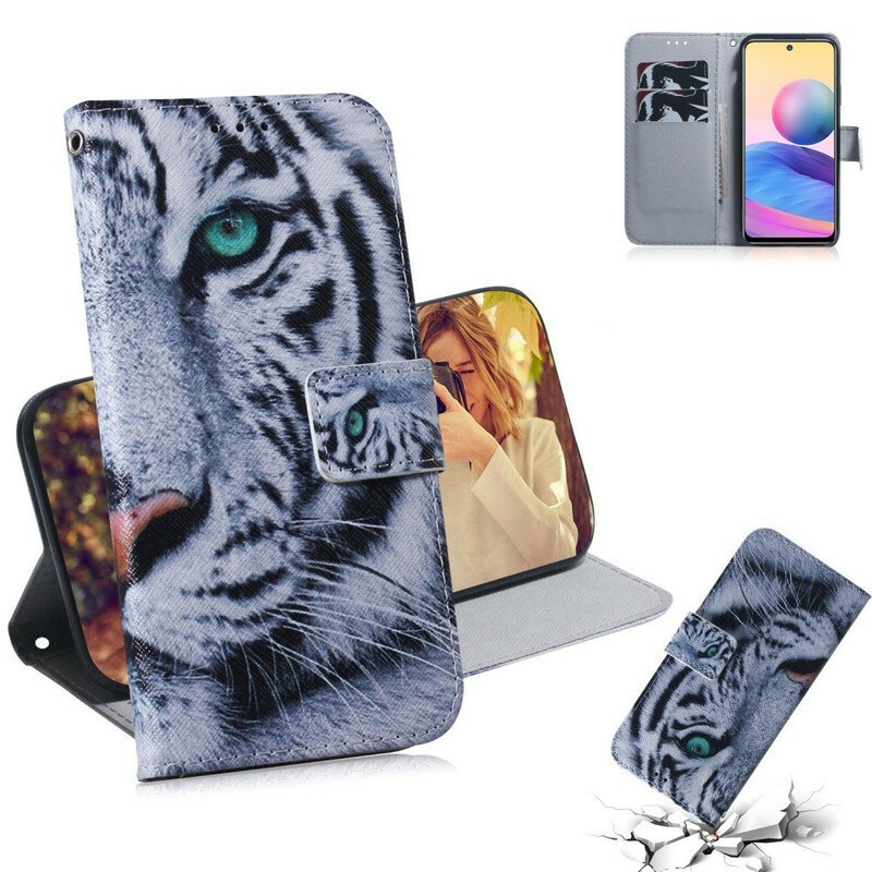 Fodral Xiaomi Redmi Note 10 5G Tiger Face