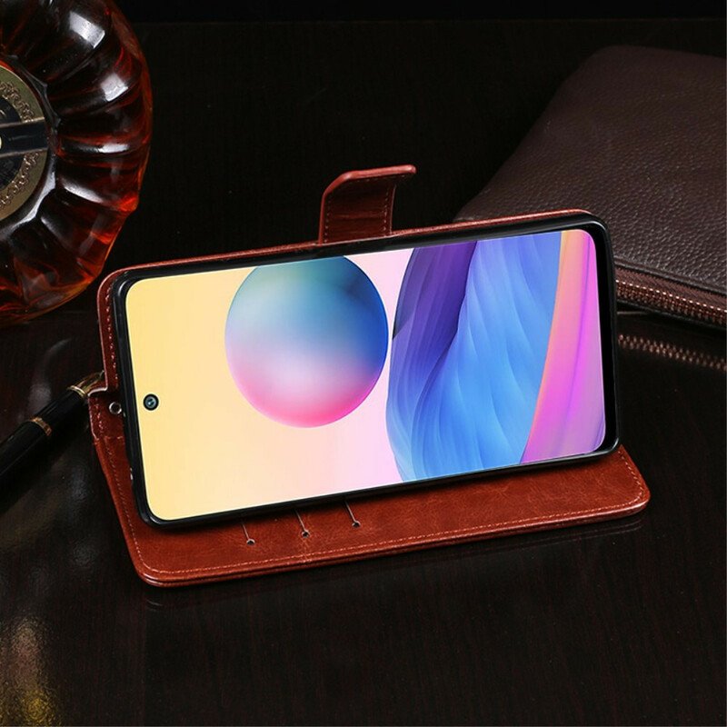 Folio-fodral Xiaomi Redmi Note 10 5G Idewei