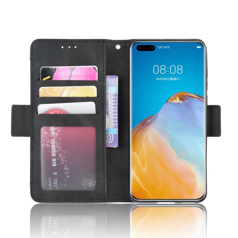 Folio-fodral Huawei P40 Pro Multi-card Premier Class